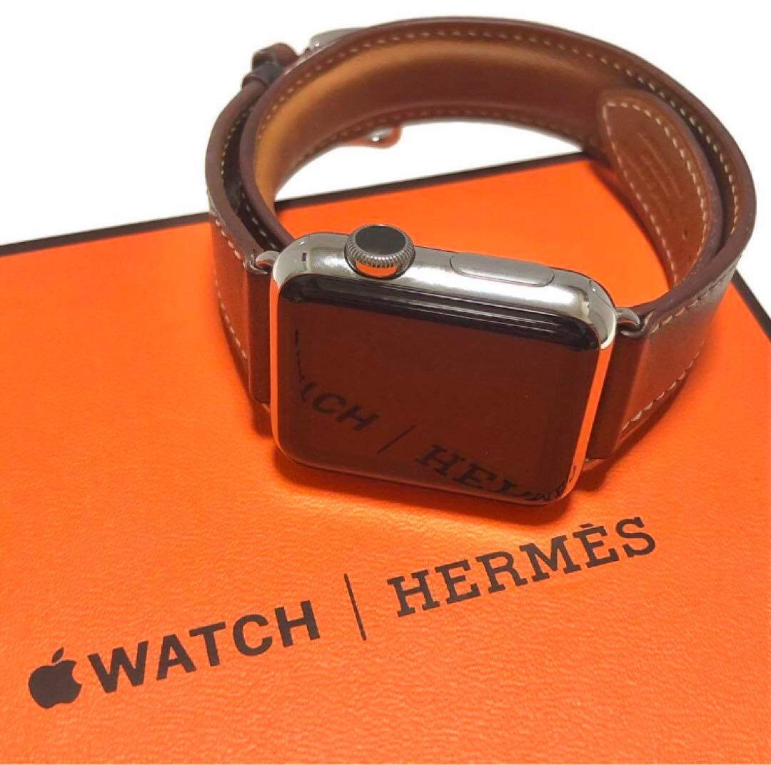 エルメス Apple watch ドゥブル トゥール アップルウォッチ