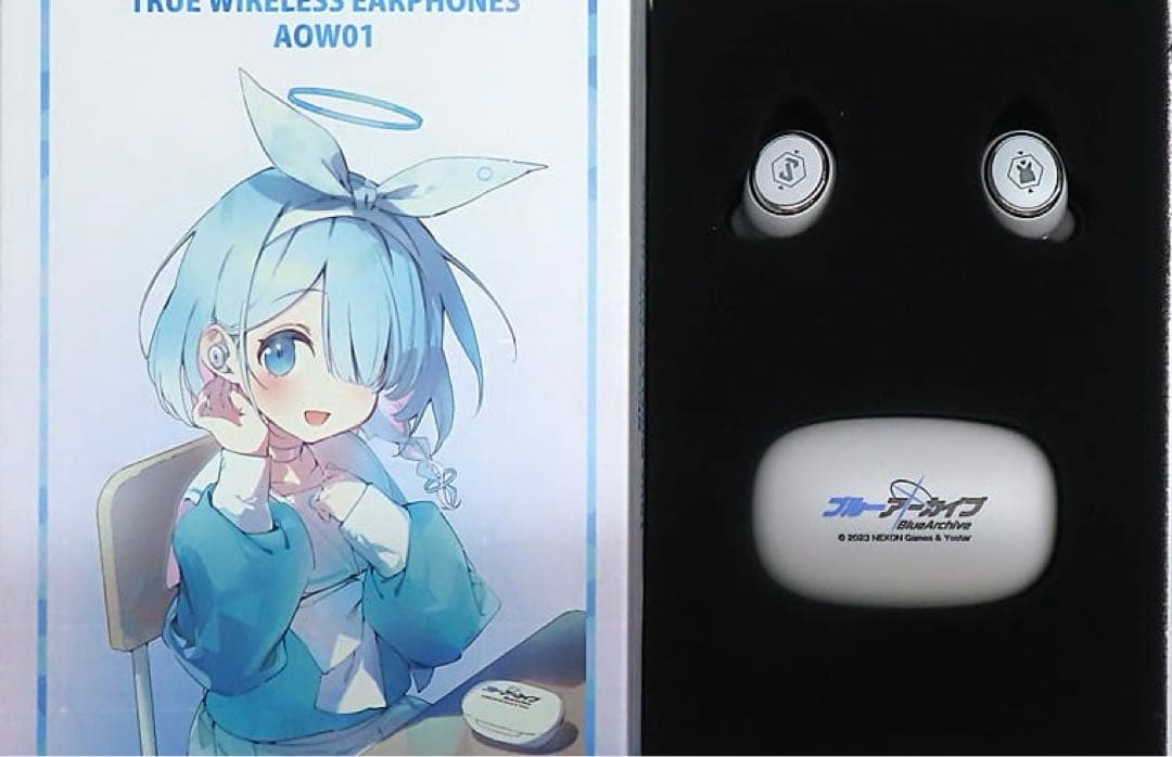 ブルーアーカイブ ブルアカ アロナ ワイヤレスイヤホン ONKYO す