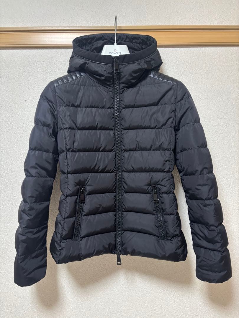 MONCLER モンクレール ダウンテトラ ブラック 0 S レディース