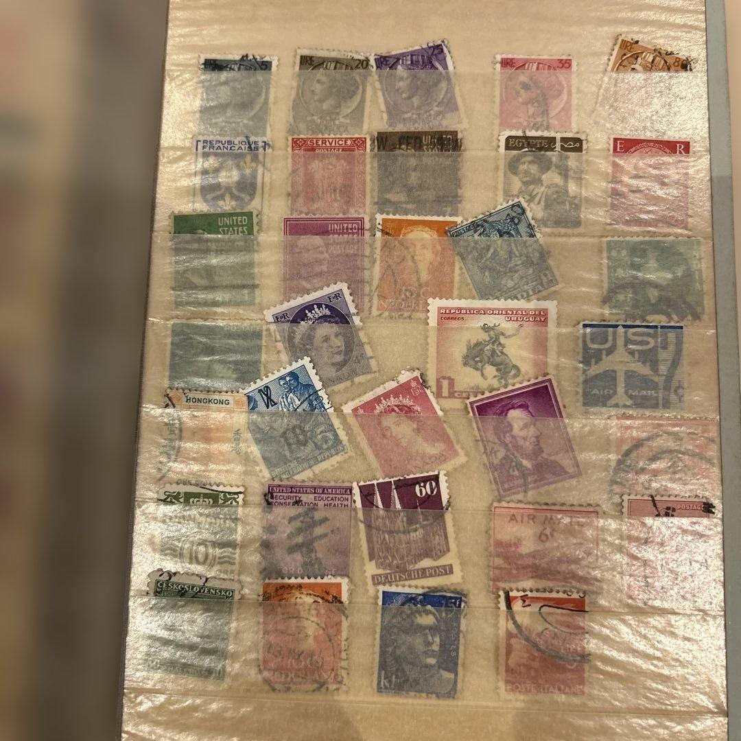 古い使用済み外国切手 まとめ売り - メルカリ