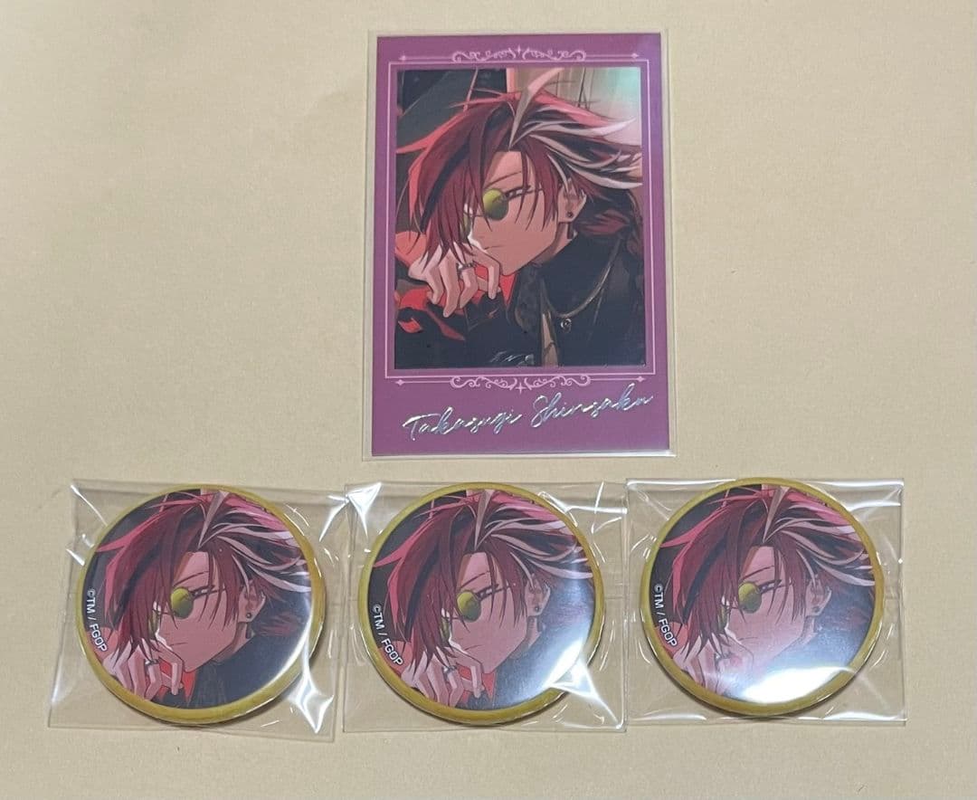 fgo agf ポートレイト 霊基召喚缶バッジ 高杉晋作