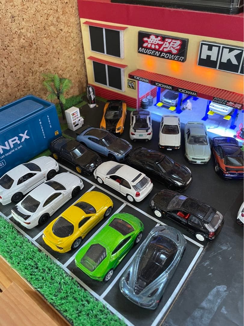 トミカ/ホットウィール 110台+ジオラマセット - メルカリ