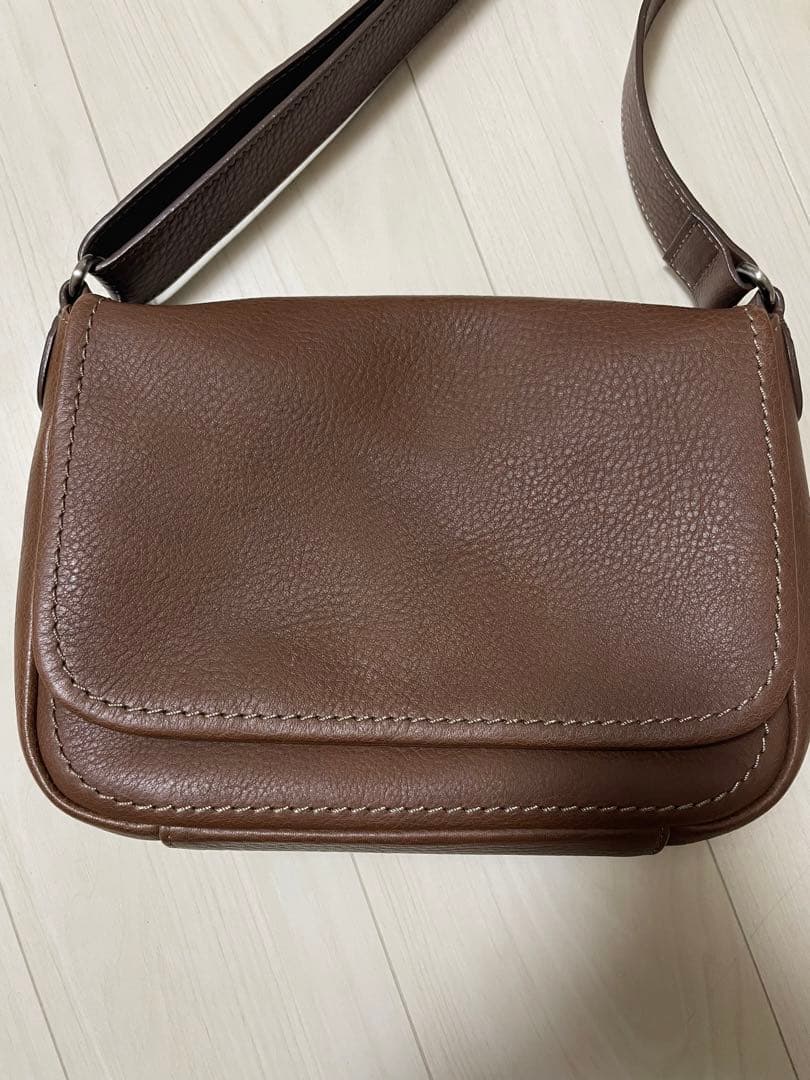 土屋鞄　トーンオイルヌメ　ショルダーバッグ