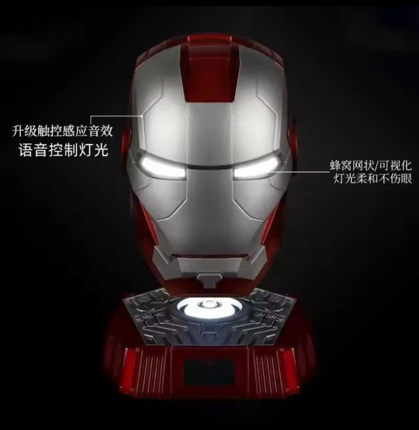 1/1 アイアンマン ヘルメット マスク　 シルバーカラー