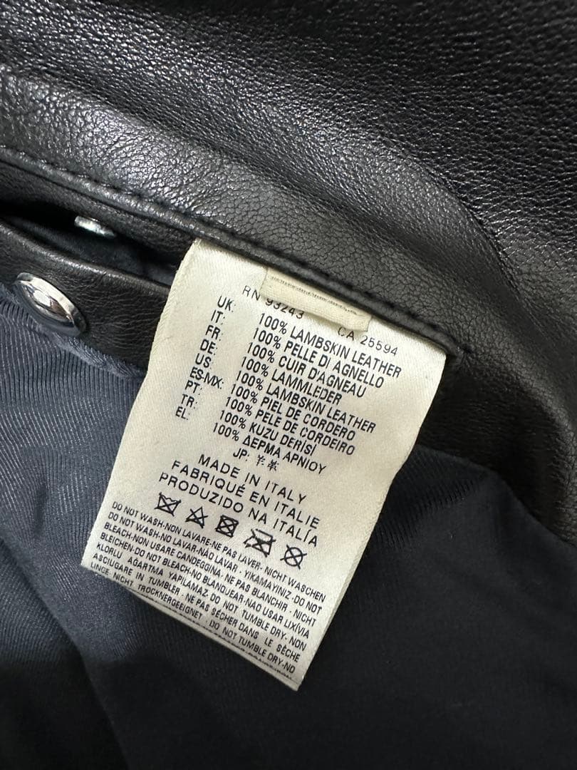 登坂広臣 着用 DIESEL BLACK GOLD ライダース ジャケット - メルカリ