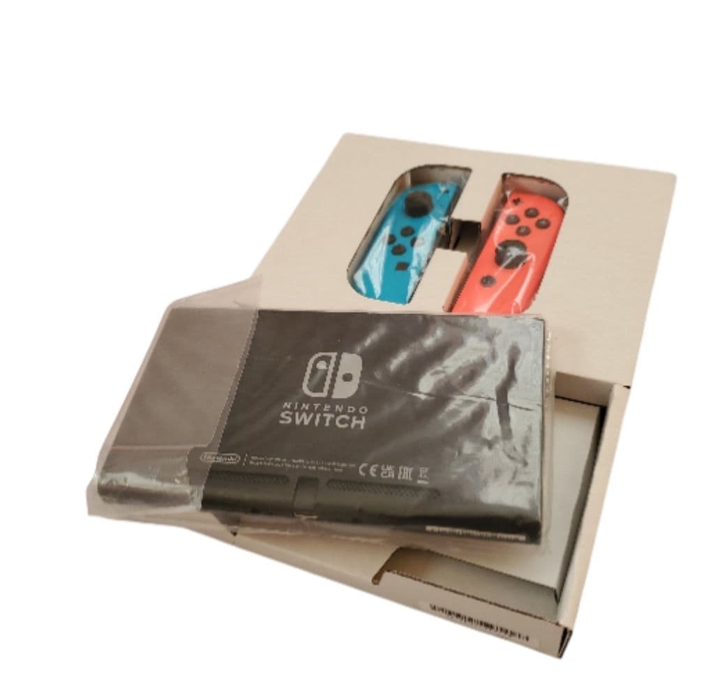 Nintendo Switch 本体 青/赤 ジョイコン付き 訳アリ - メルカリ