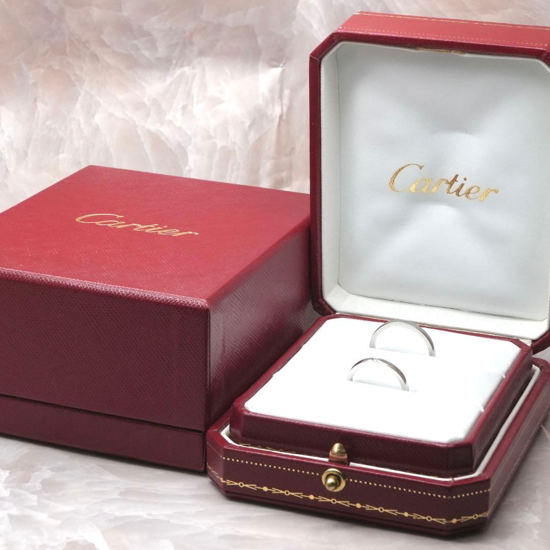 ☆Cartier☆ バレリーナ 結婚指輪 ダイヤモンド Pt950 定価30万 - メルカリ