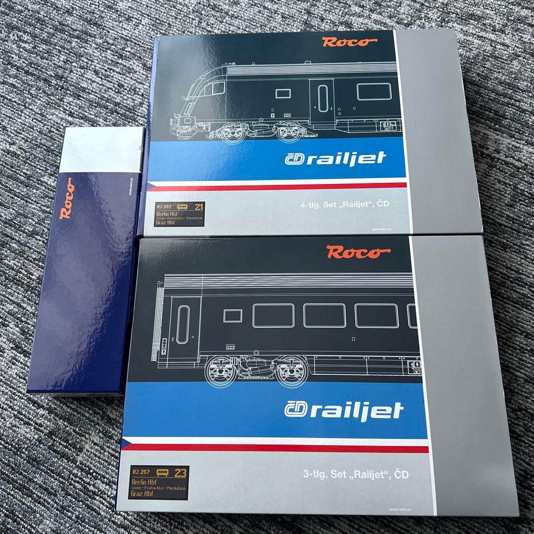 Roco CD railjet 8両セット DCC Roco railjet review 2016 - YouTube