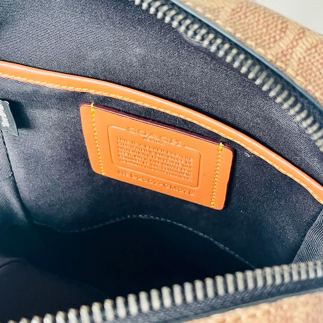 新品未使用】#タグ無.COACH.ベックパック.シグネチャー.CM378 - メルカリ