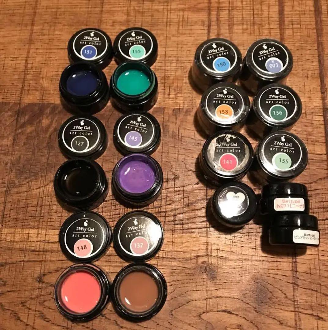 お値下げ☆☆2Way Gel★カラージェル 楽天市場】【 10色セット 】カラージェル くすみカラー ウォーム