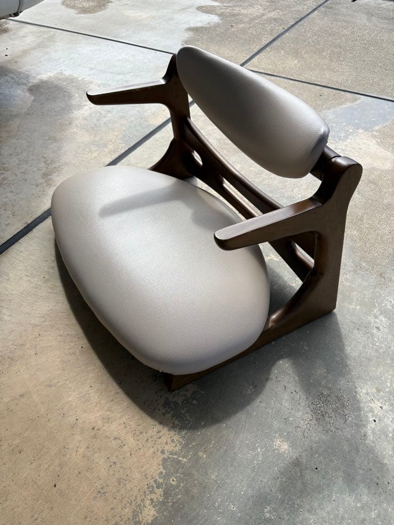 座椅子 起立木工 CAチェア 100R-BE キャスパーチェア