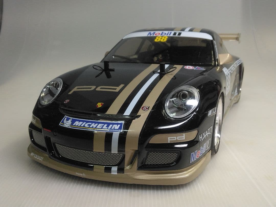タミヤラジコンボディポルシェ911GT3 CUP VIP2007 ボディのみ