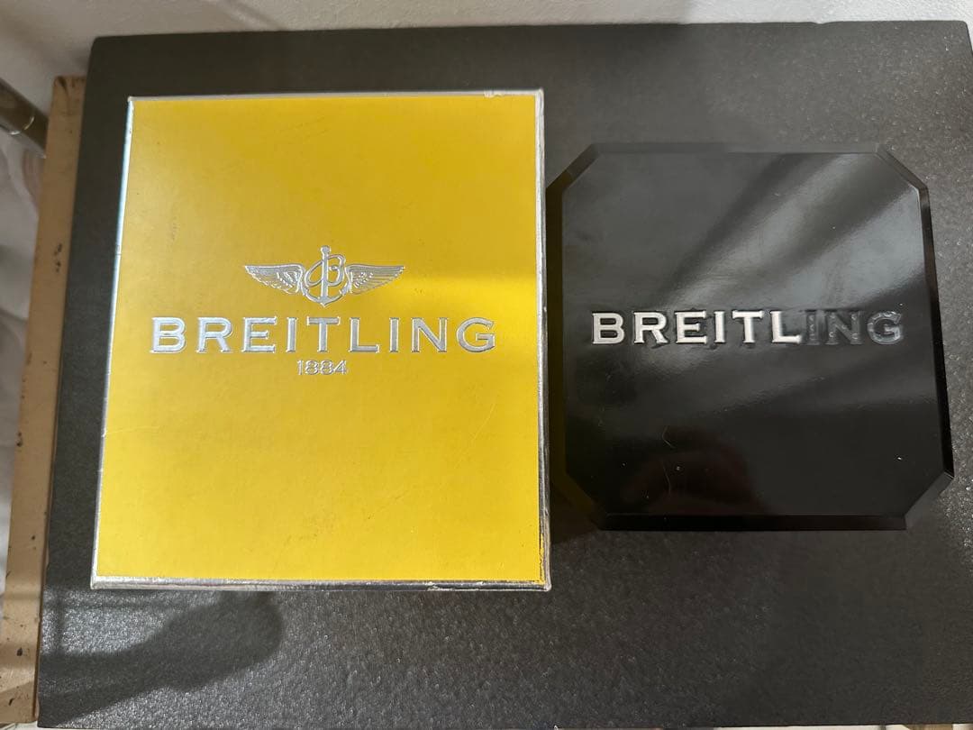 BREITLING ヘッドウィンド ブルーダイヤルラバーブレスレット - メルカリ
