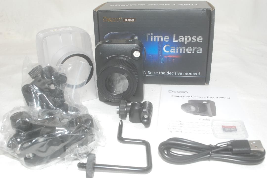 Dscon タイムラプスカメラ TL3000 建設、定点観測用カメラ