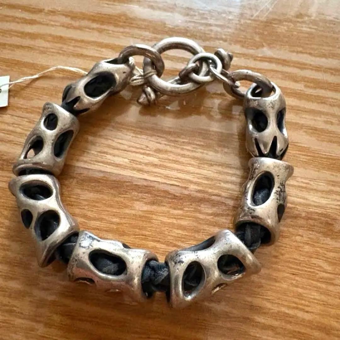 シルバー925 オープンワークブレスレット