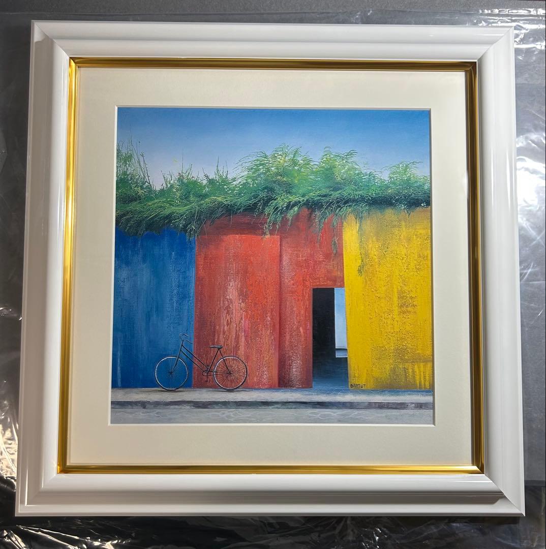 ミッシェル・バテュ 『みちくさ』　複製版画