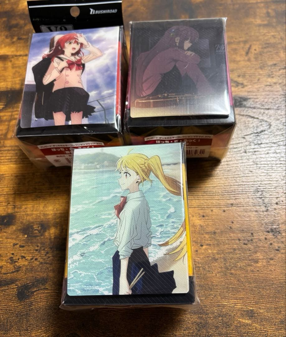 ぼっちざろっく　デッキホルダー　3点 🎸ブシロードTCGサプライ情報🎸】 「ぼっち・ざ・ろっく！」から