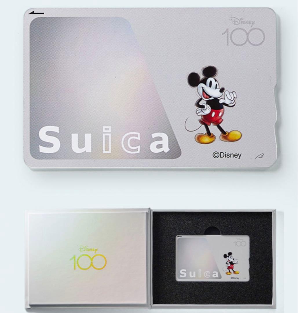 Disney100> 記念Suicaカード&収納ボックス - メルカリ