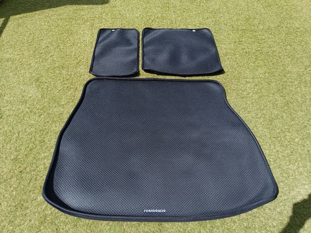 値下げ　80ハリアー　ラゲージマット3点セット　即日発送