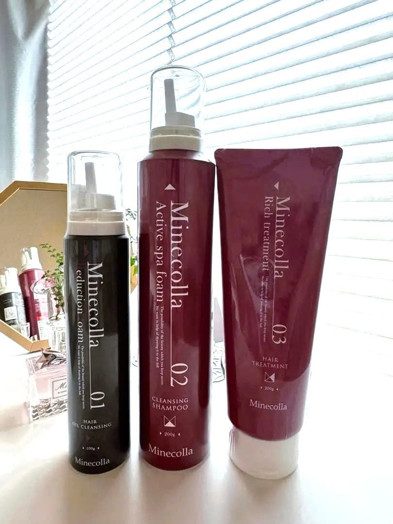 【ミネコラ 未開封！】ヘアクレンジング、シャンプー、トリートメント