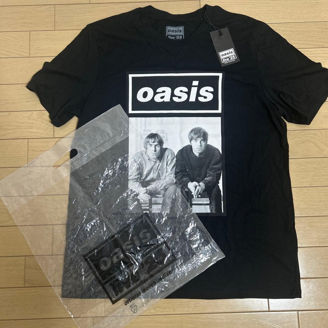 ロンドンポップアップ購入 oasis オアシス live'25ツアー Tシャツ