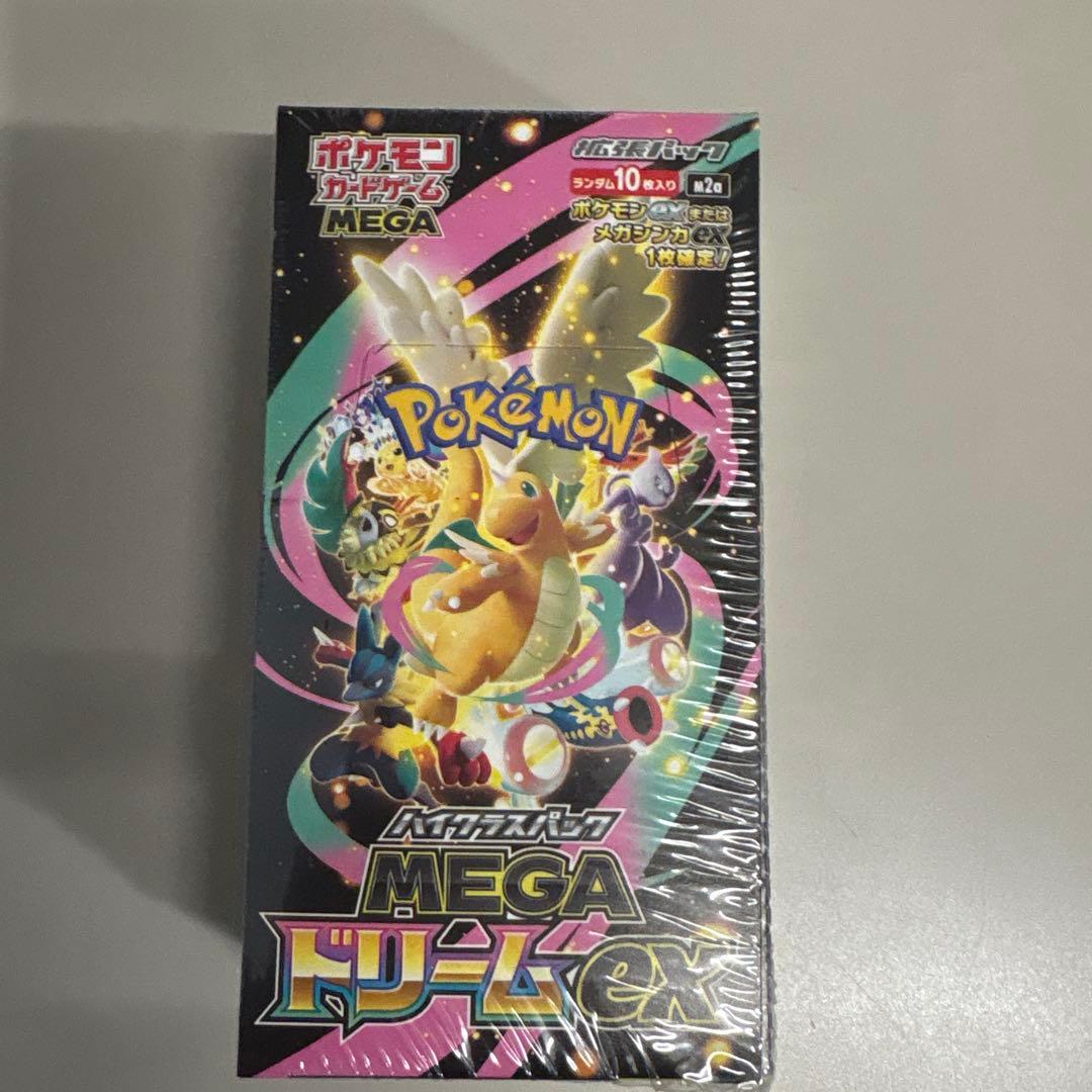 ポケモンカードゲーム MEGA ドリームex 1ボックス ポケモンカードゲーム MEGA ハイクラスパック MEGAドリームex 1パック