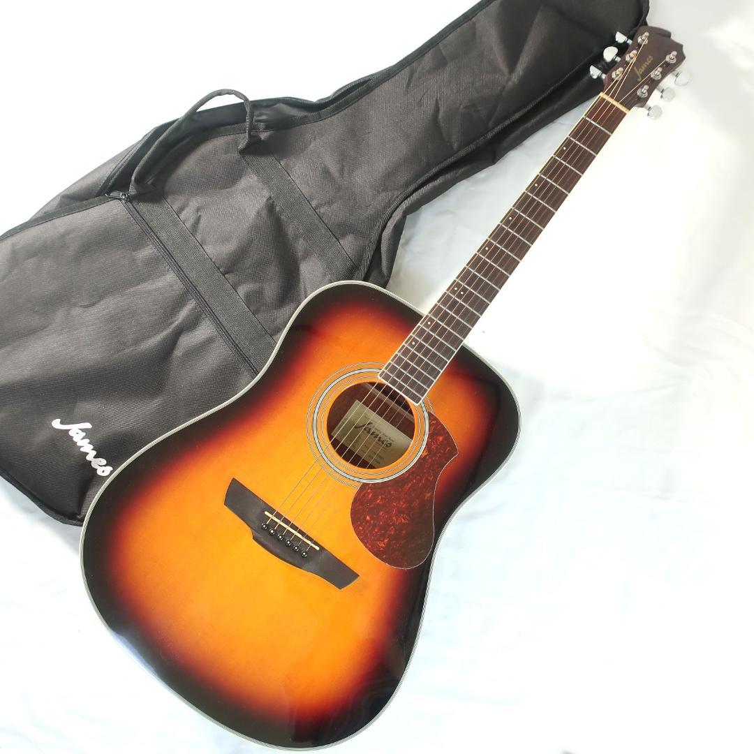 ほぼ未使用 James J-300D BBT ギター ケース付 トップ単板 楽天市場】james j-300dの通販