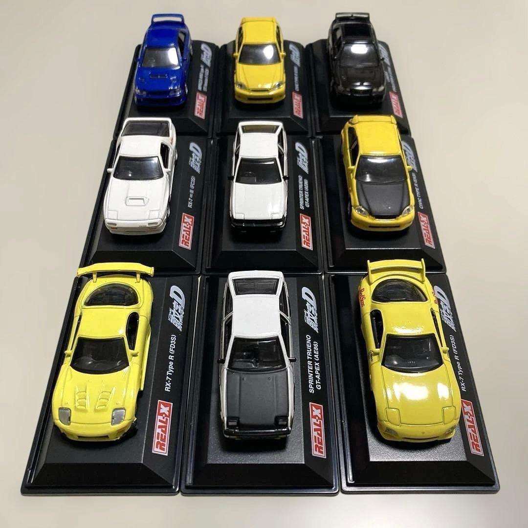 REAL-X 頭文字D ￼ 9台