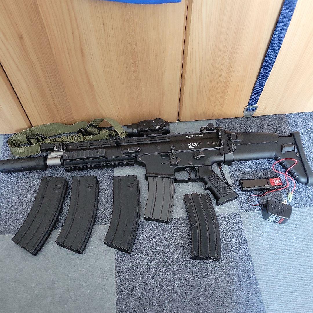 スカーL CQC 次世代電動ガン 4本マガジン付き 楽天市場】次世代電動ガン SCAR-L スカーL CQC ブラック【東京マルイ