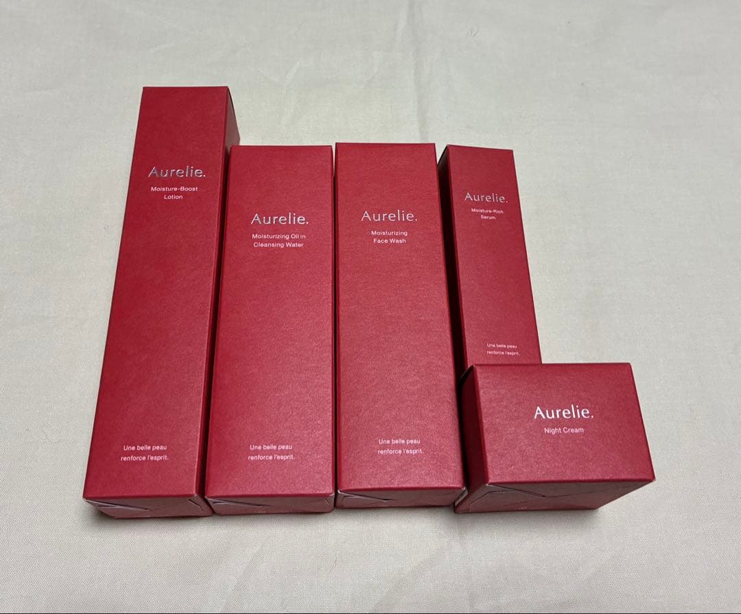 Aurelie（オレリー）スキンケア 5個セット