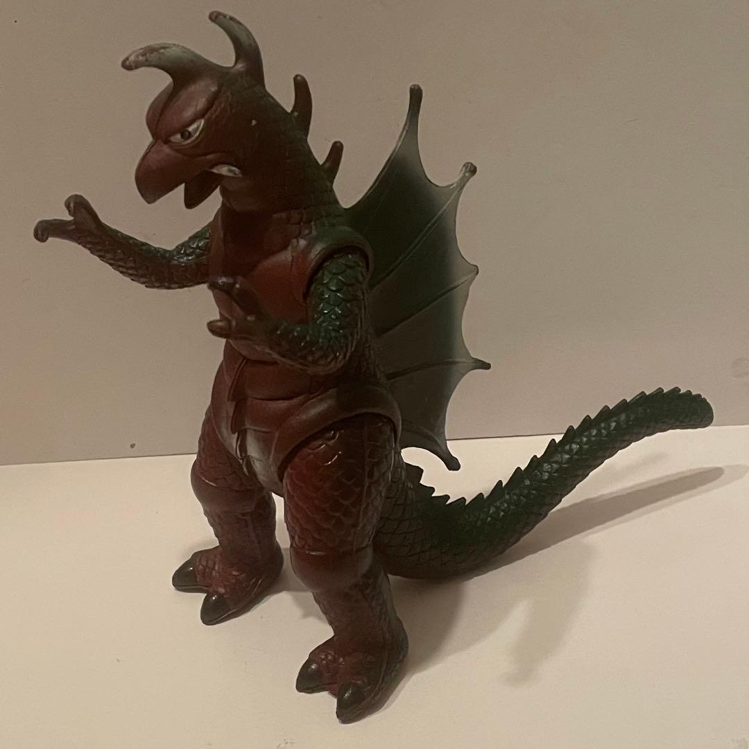 パチ ガイガン風 怪獣 22cm ゴム人形 フィギュア ゴジラ