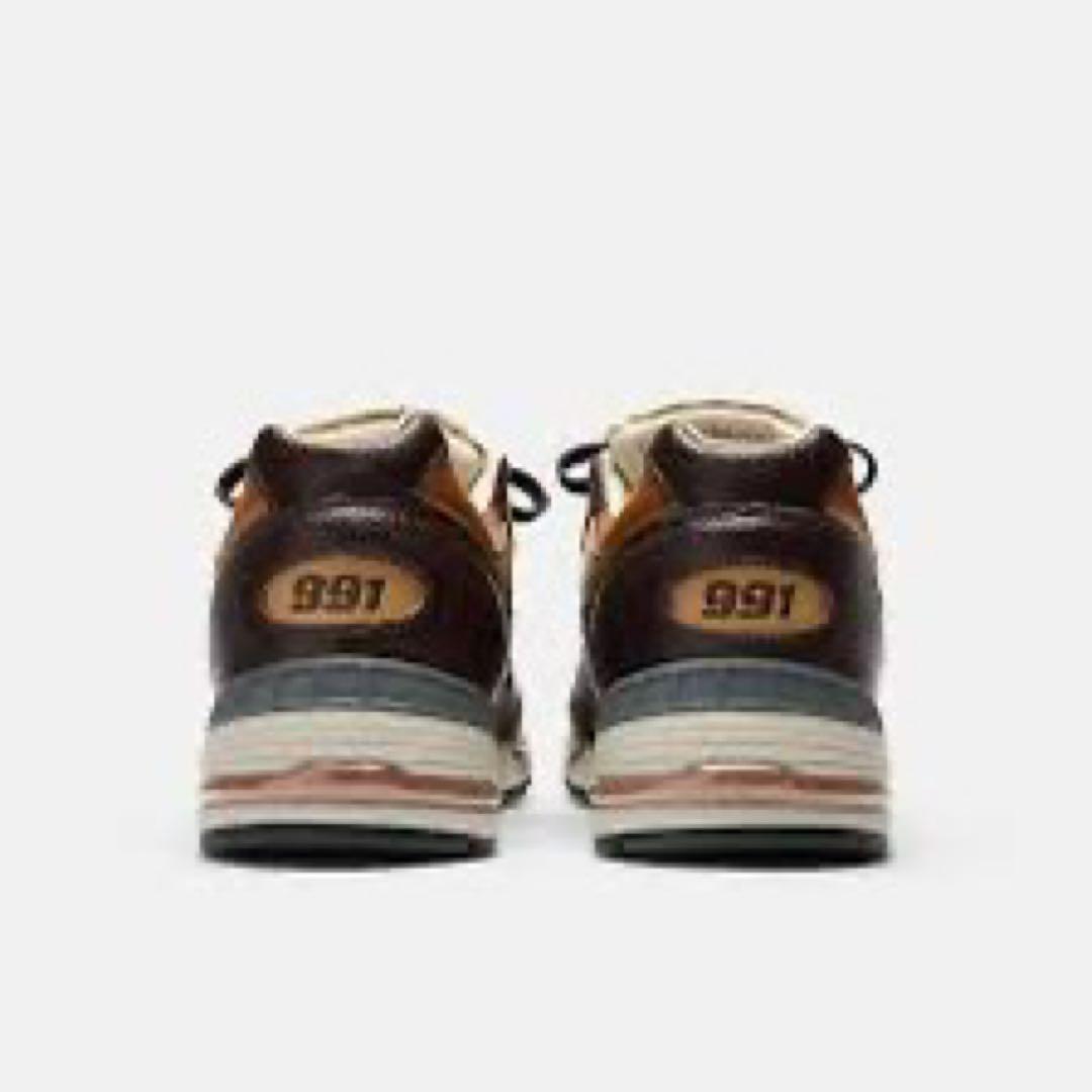 New Balance M991v1 チョコレートプラム - メルカリ