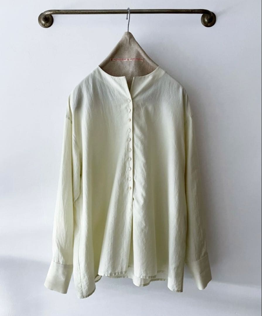 トップス Arts&Science Small Button Blouse Button front gather blouse – ARTS&SCIENCE ONLINE SELLER