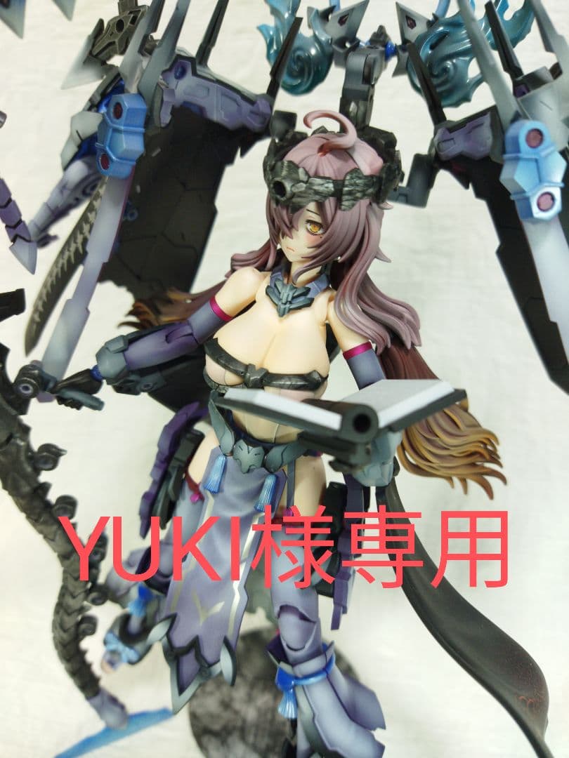 YUKI　ツクヨミ　塗装完成品 メガミデバイス】皇巫 ツクヨミ レガリア【塗装済み完成品】 - メルカリ