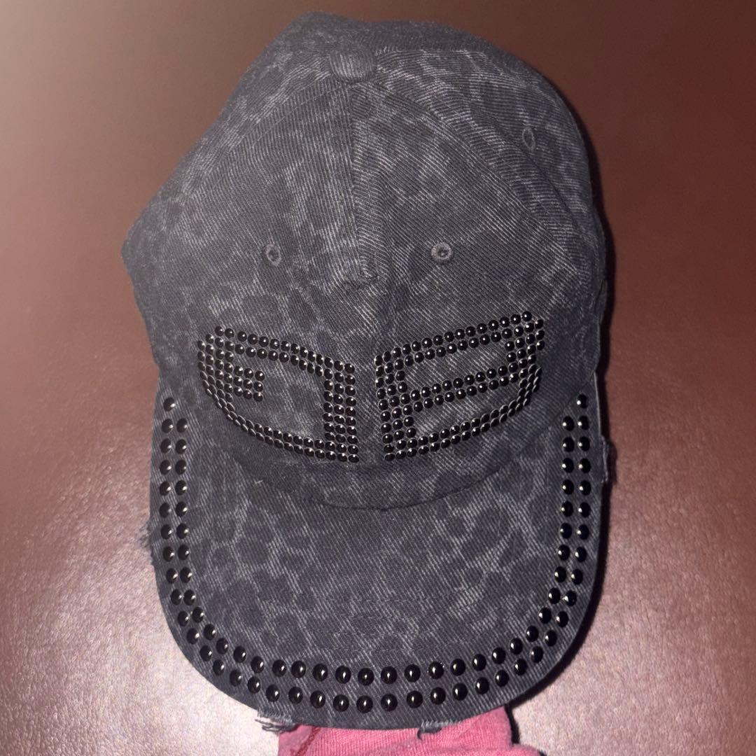 BEEDEN BD STUDS DAMAGE CAP ブラック ビーデン - メルカリ