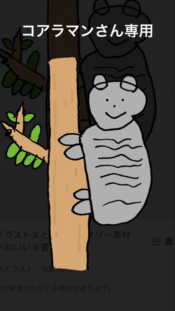 コアラマンさん専用ページになります