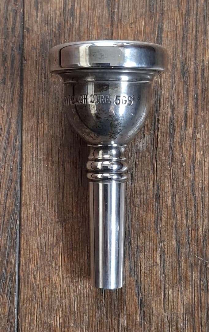 Vincent Bach トロンボーン マウスピース 2個 6 1/2と5GS