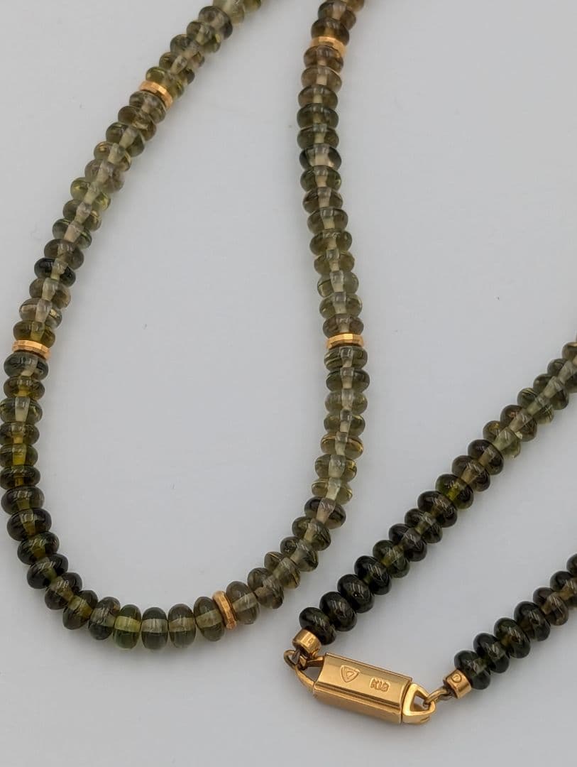 K18 アンブローズトルマリン ネックレス 56cm Ambrose