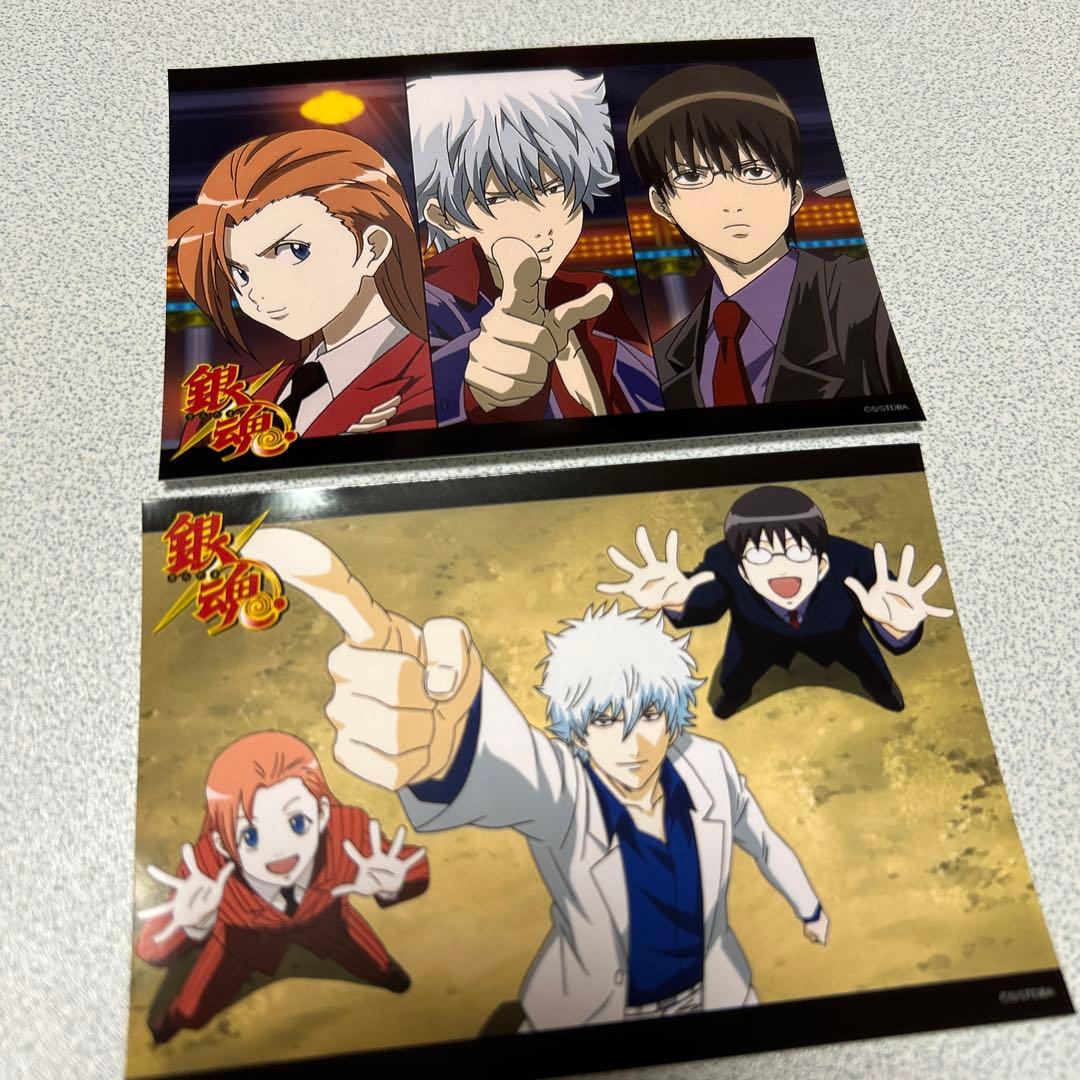 ✨レア✨ 銀魂 ファミマプリント ブロマイド ホストversion 神楽 新八