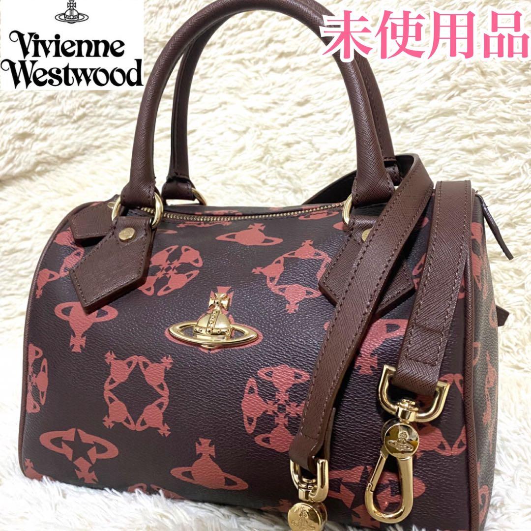 vivienne westwood ✨未使用品✨ ミニボストン 2way オーブ