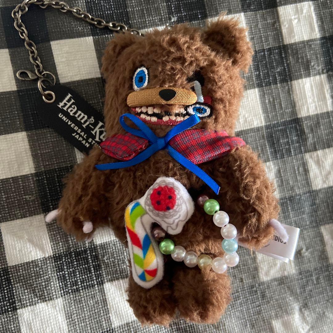 ユニバ usj ハロウィンホラーナイト ハミクマ キーチェーン ぬいぐるみ