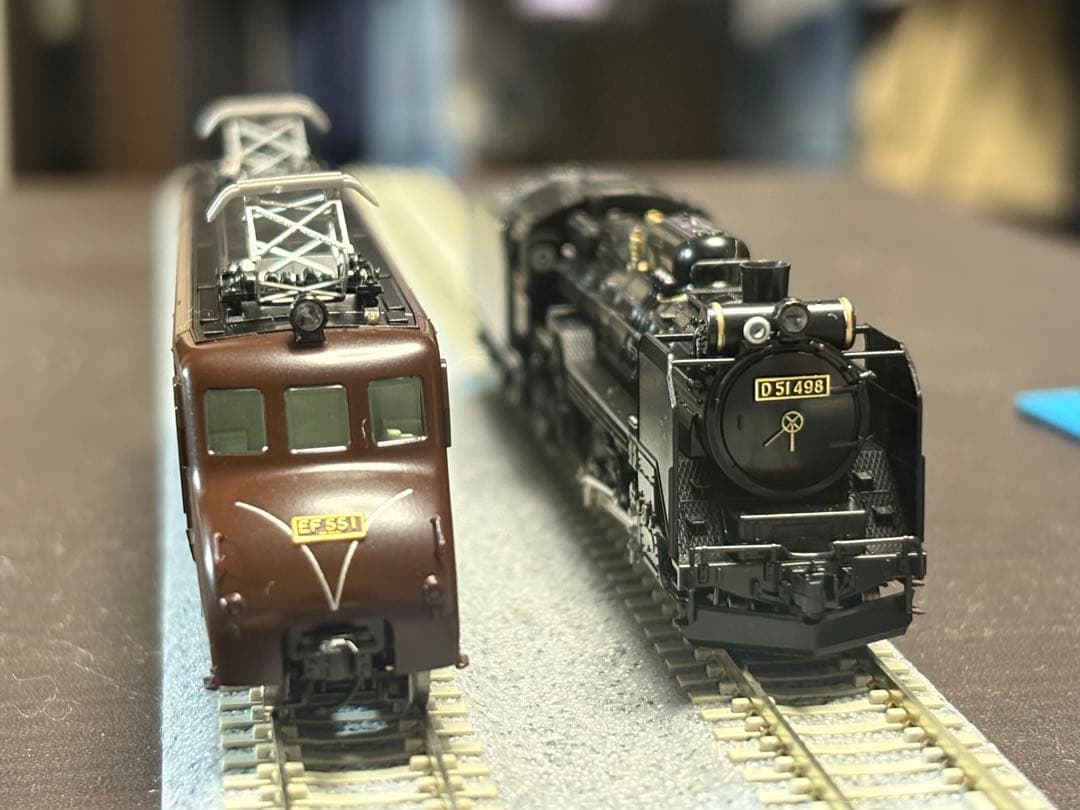 KATO D51 498 & EF55 高崎運転所　2機セット Nゲージ】KATO・EF55高崎運転所 - YouTube
