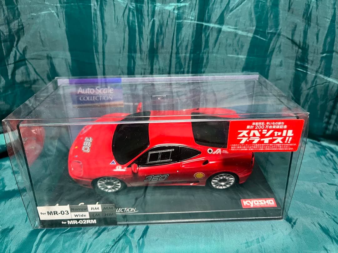 京商 ミニッツ フェラーリ 360 チャレンジ オートスケールボディ