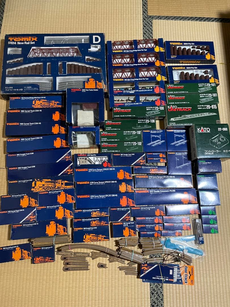 Nゲージ　TOMIX 線路など大量 レールセット複線化両渡りポイントセット｜製品情報｜製品検索｜鉄道