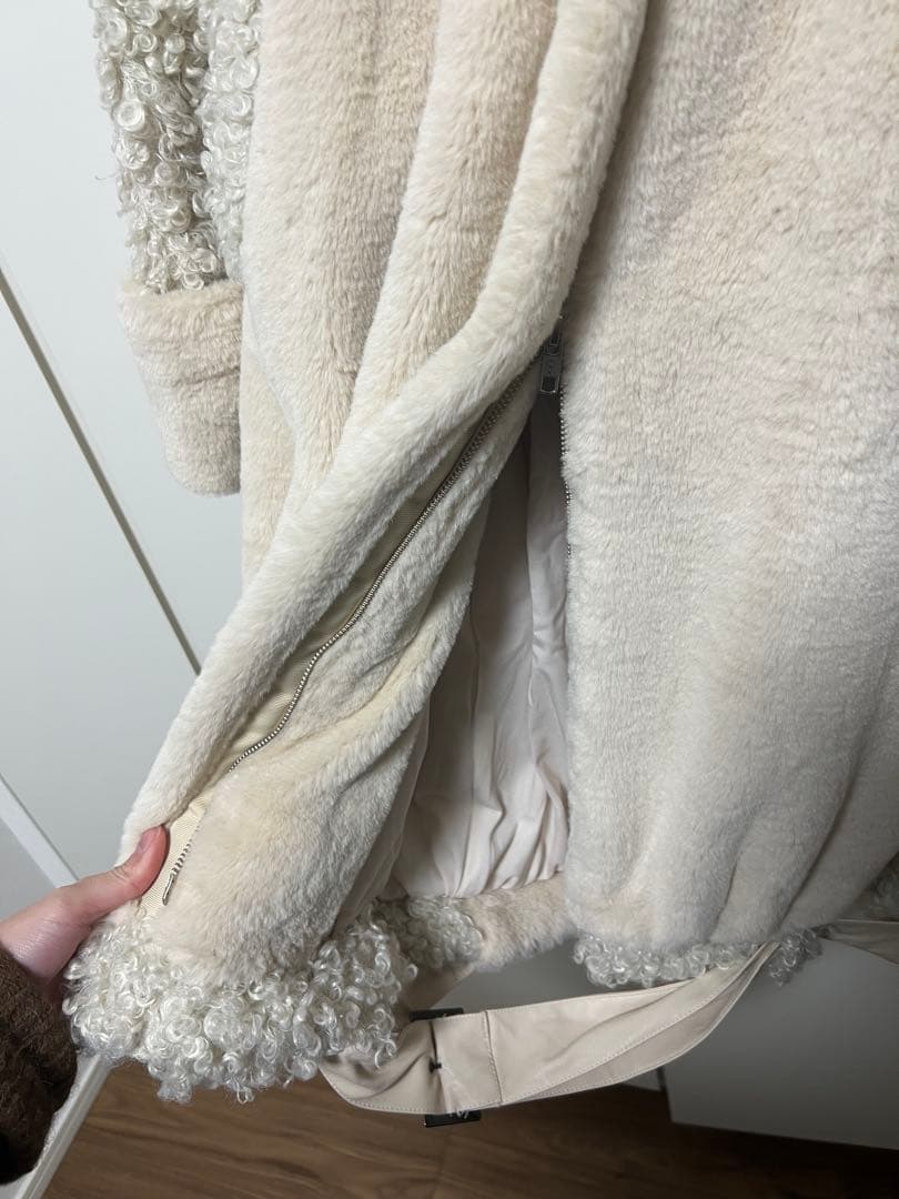 ラベルエチュード ボア ファー コート - メルカリ