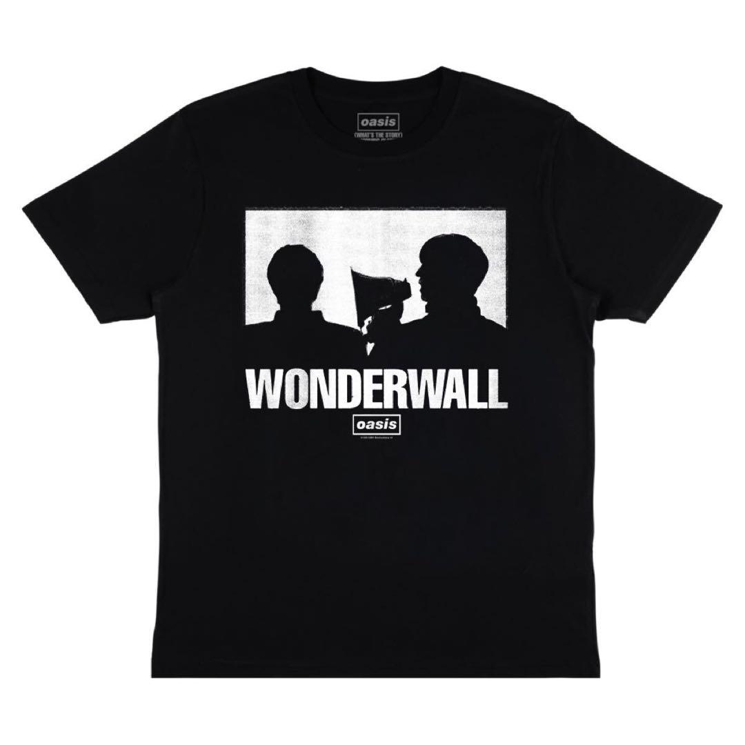 Oasis Wonderwall Silhouette T-shirt Lサイズ Lightning 2025年12月号 と oasis 「Wnderwall」30周年記念Tee