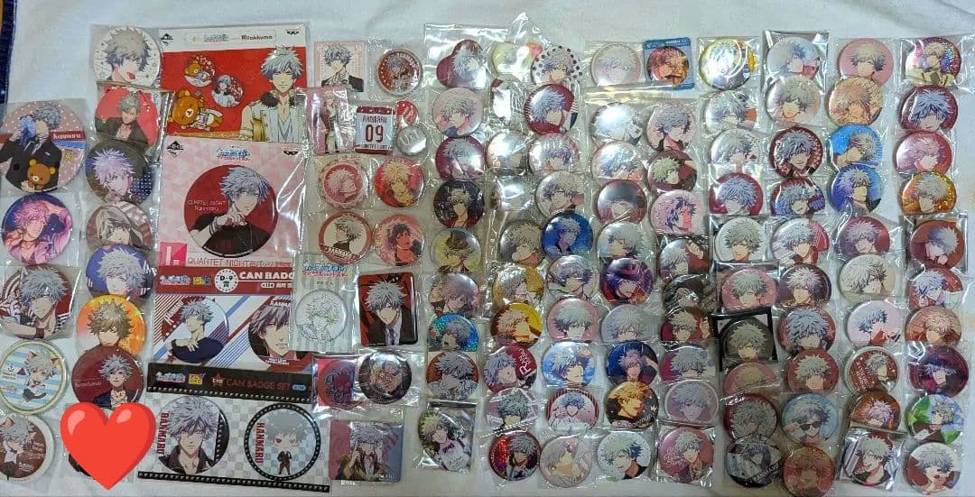 うたプリ　カルナイ　黒崎蘭丸　缶バッジ