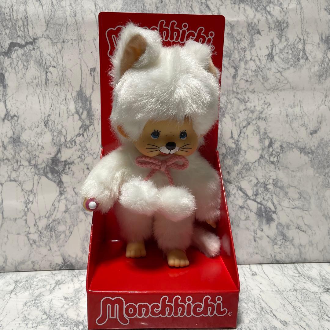 海外限定 モンチッチ 白い猫 ホワイトキャット EU限定 White Cat
