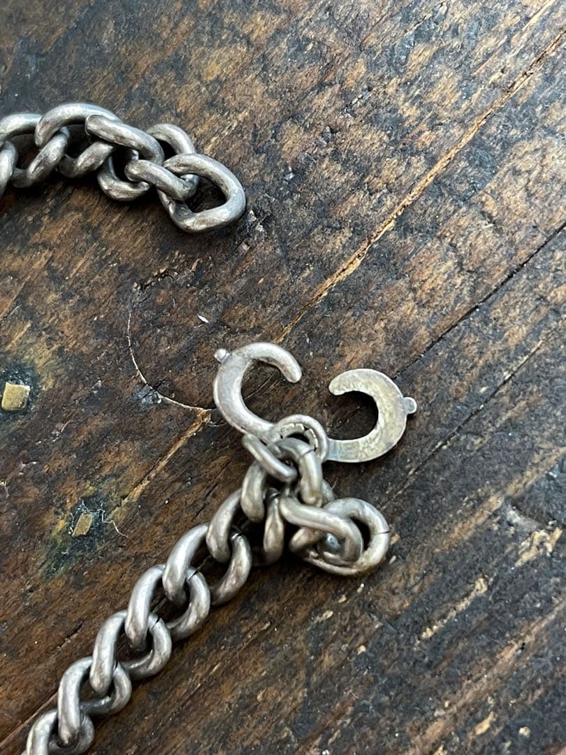 40s WW2 ヘビー スウィートハートジュエリー IDブレスレット