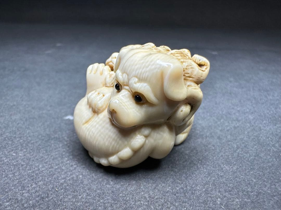 極上 根付 印籠 天然素材 アンティーク 骨董 飾り物 古美術品 置物細密